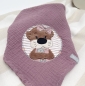 Preview: Halstuch "Button Otterdame mit Fisch"